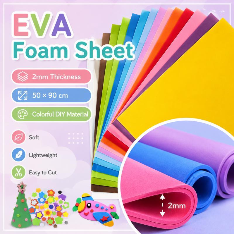 2mm EVA Foam Sheets, Colorful  - Cosplay Props Eva Foam review and price