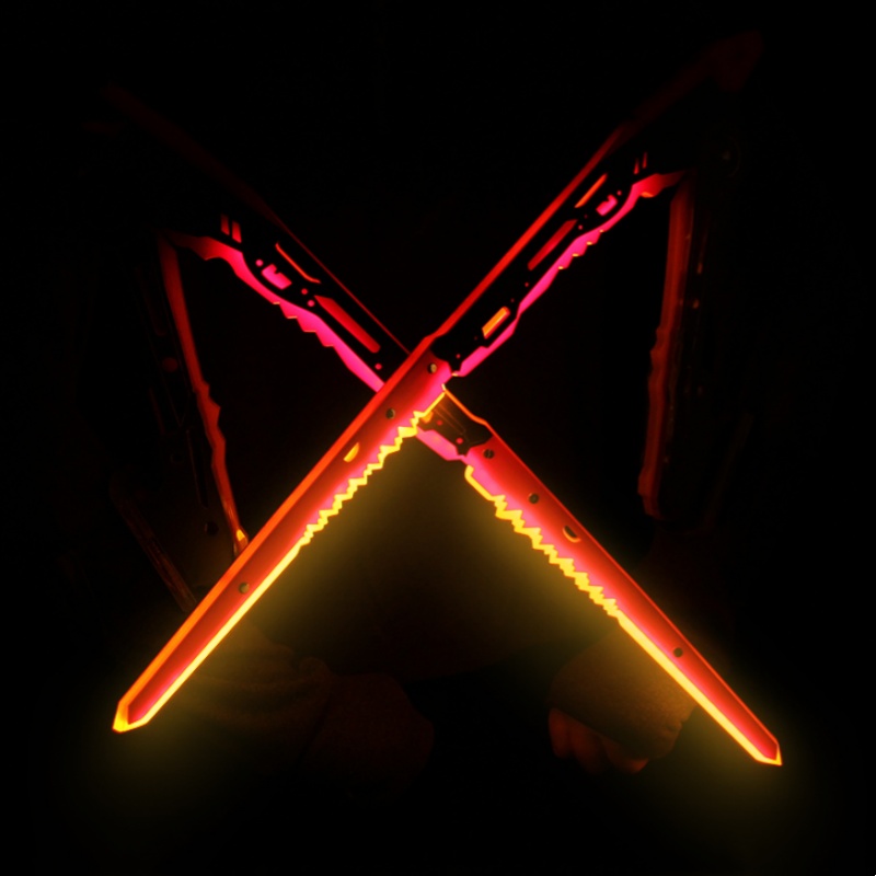 Luminous Cyberpunk Katana Mant - Dva Cosplay Prop review and price