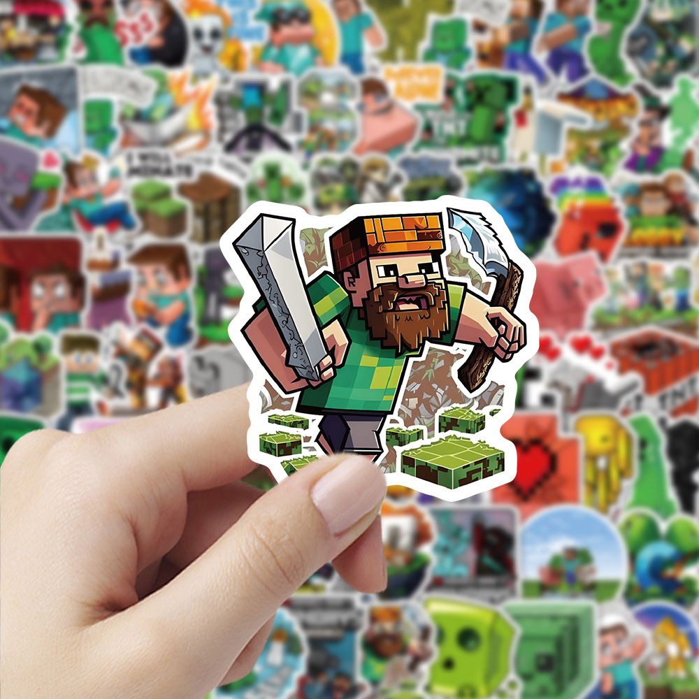 104pcs Minecrafte Stickers Cre - Cosplay Prop Dagger review and price