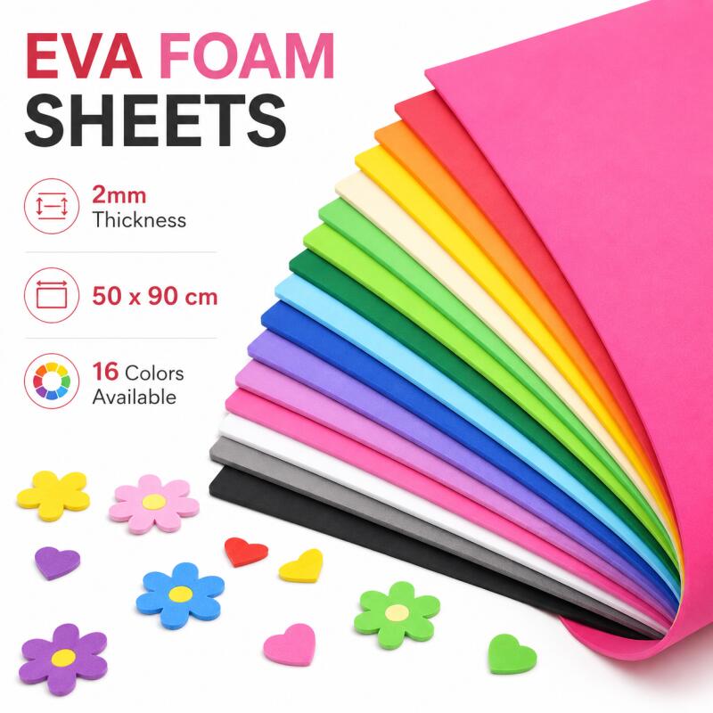 2pcs EVA Foam Sheets, Colorful - Cosplay Props Eva Foam review and price