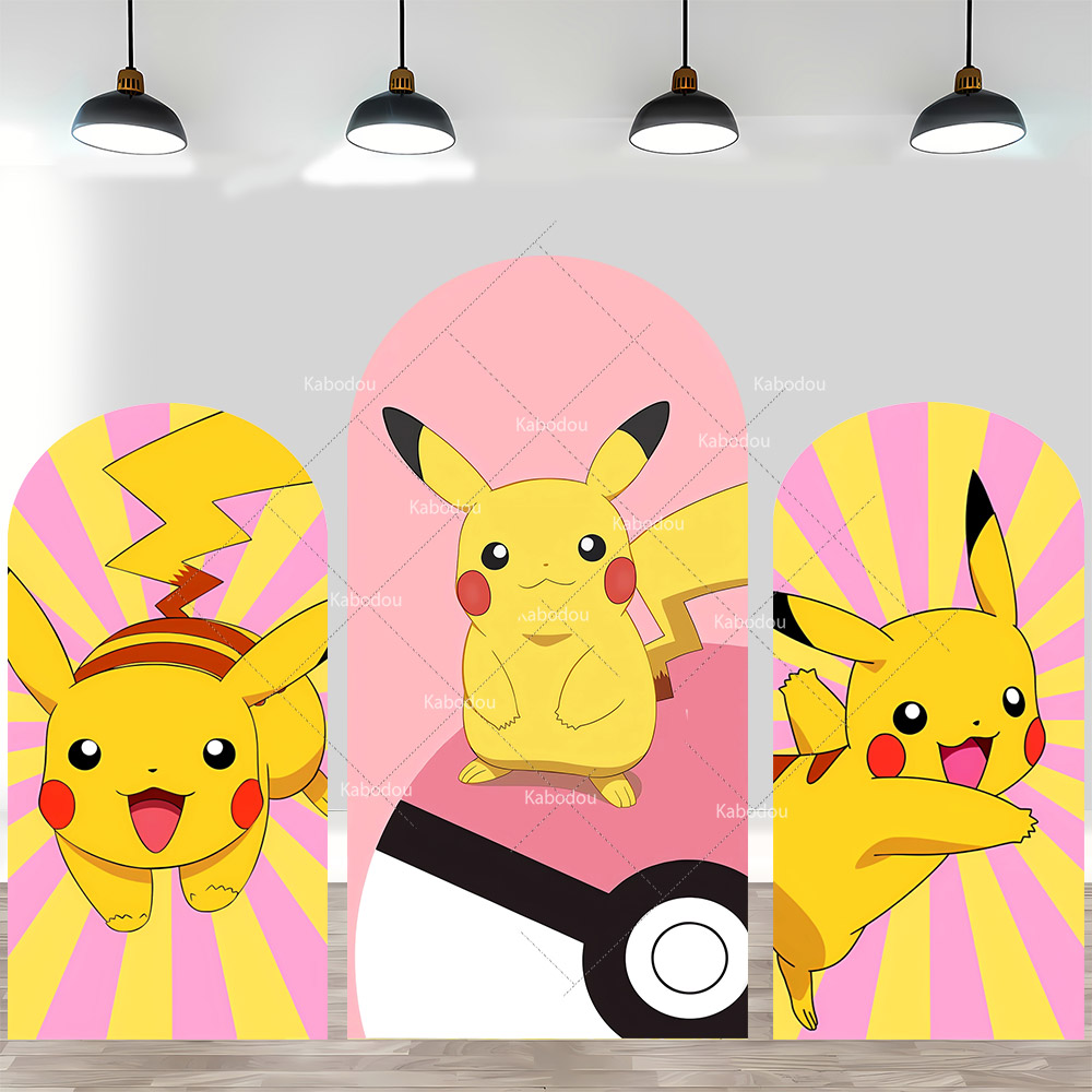 Pokemon Pikachu Backdrop Arch  - Pokeball Cosplay Prop review and price