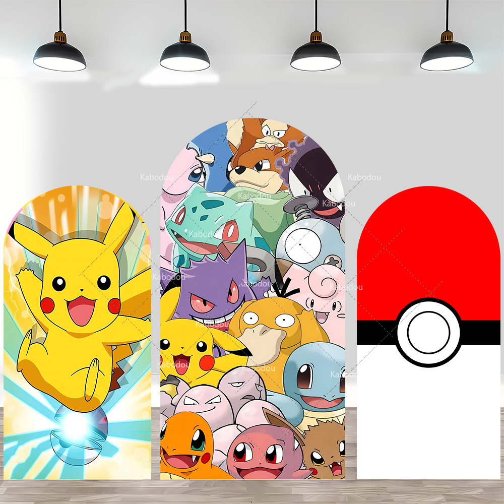 Pokemon Pikachu Backdrop Arch  - Pokeball Cosplay Prop review and price