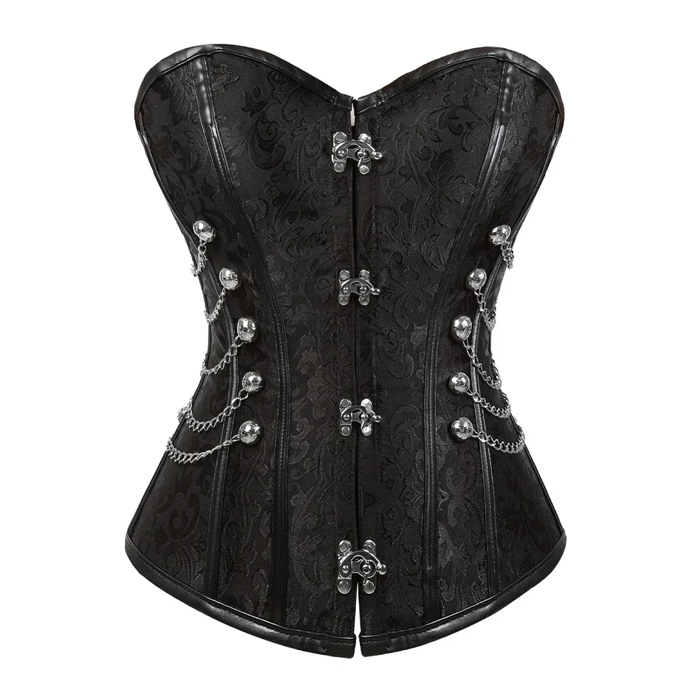 Womens Pirate Corset Leather S - Boning Corset Steel review and price
