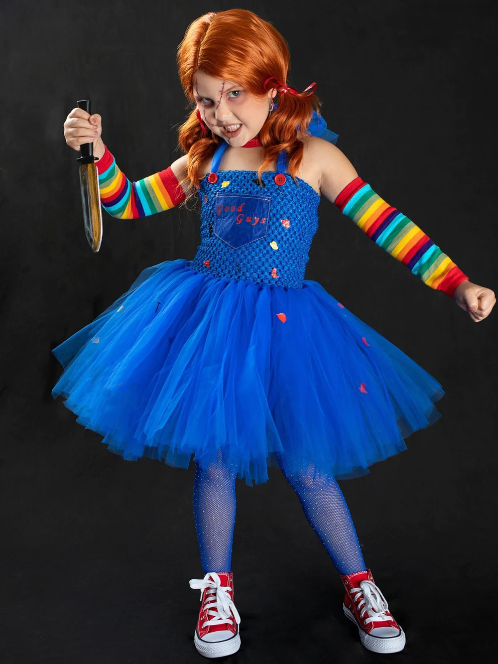 Girls Halloween Scary Doll Cos - Cosplay Floating Prop review and price