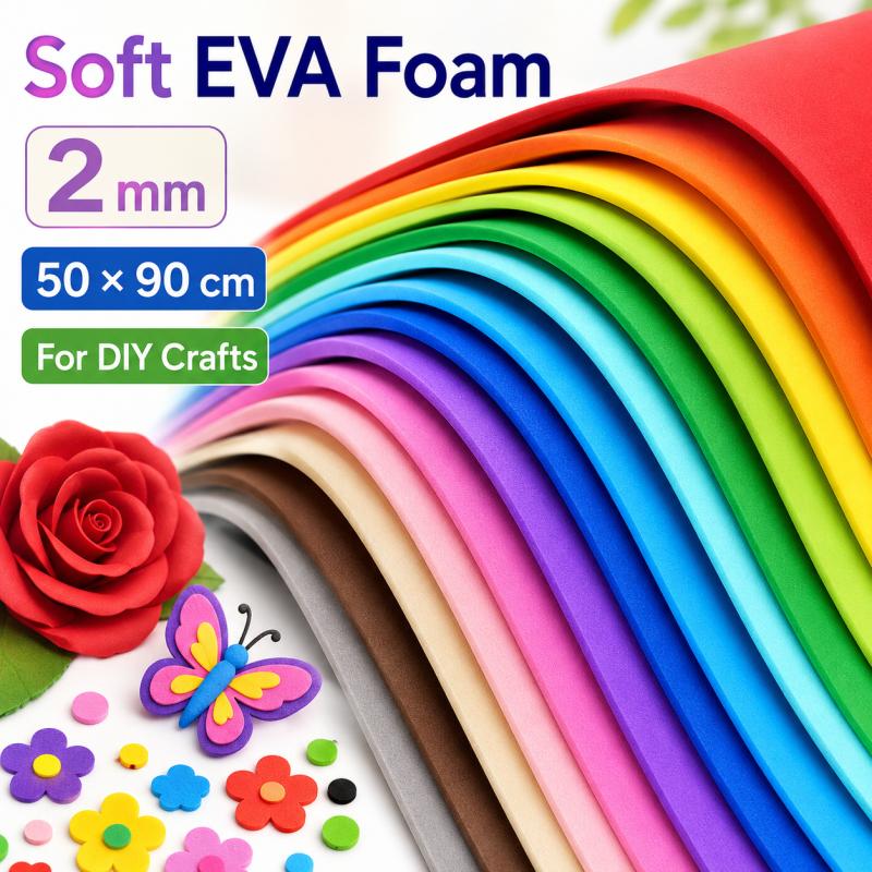 Colorful EVA Foam Sheets 2mm T - Cosplay Props Eva Foam review and price