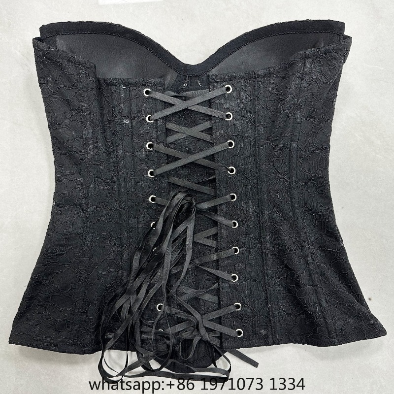 Women Lace Corset Bustier Over - Boning Corset Steel review and price